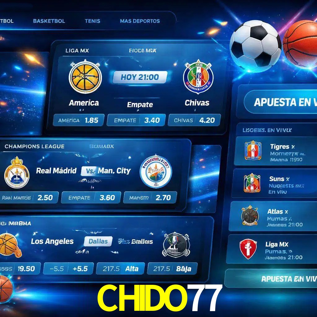Mercados de apuestas deportivas CHIDO77 para jugadores en México