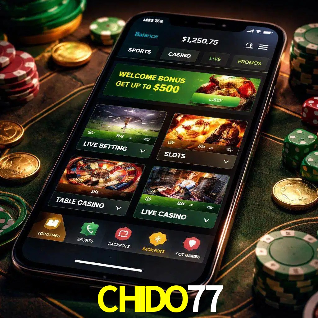 Diseño de juegos móviles CHIDO77 para usuarios en México