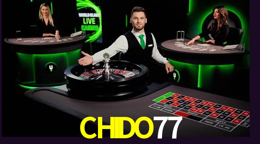 Página principal de CHIDO77 Casino con juegos en vivo y tragamonedas para México