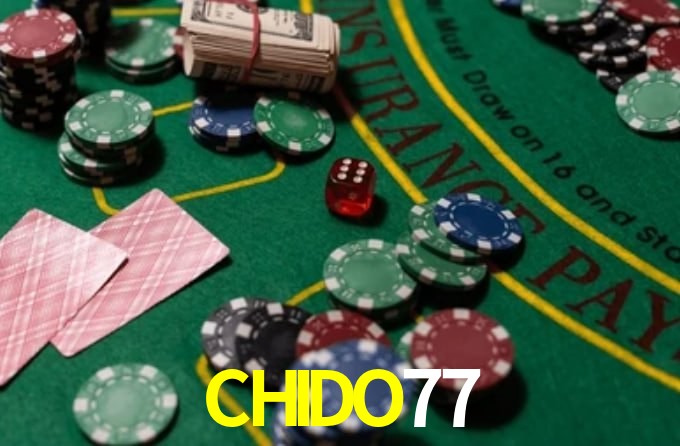 Interfaz de la app móvil CHIDO77 en un smartphone moderno